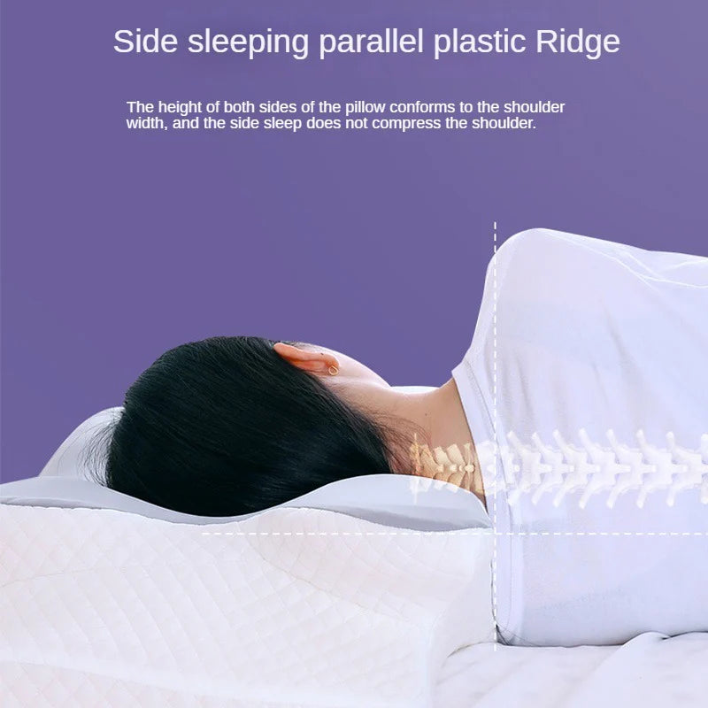 Cervical Neck Support for Side Sleepers Relieve Neck Pain with Our Therapeutic Pillow